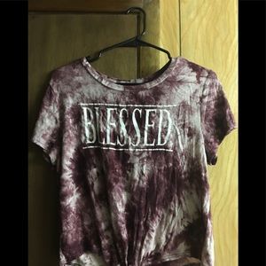 Blessed crop top